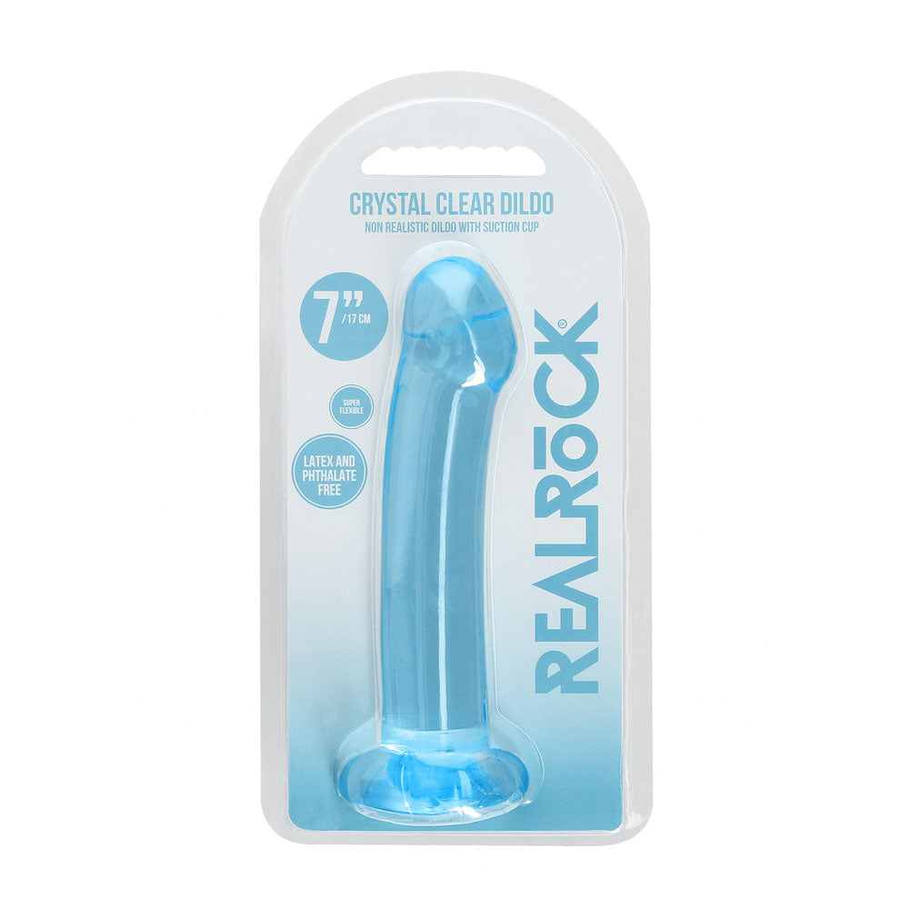 REALROCK Non Realistic Dildo With Suction Cup - 17 cm -  -  17 cm Dong