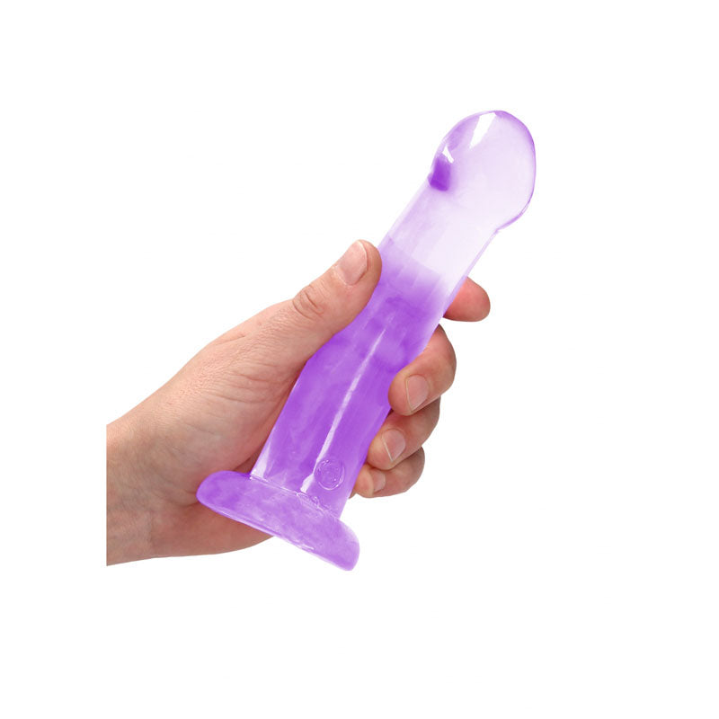 REALROCK Non Realistic Dildo With Suction Cup - 17 cm -  17 cm Dong