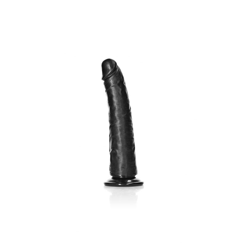 REALROCK Realistic Slim Dildo with Suction Cup - 18cm -  18 cm (7'') Dong