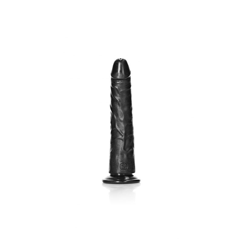REALROCK Realistic Slim Dildo with Suction Cup - 18cm -  18 cm (7'') Dong