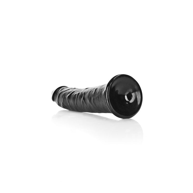 REALROCK Realistic Slim Dildo with Suction Cup - 18cm -  18 cm (7'') Dong