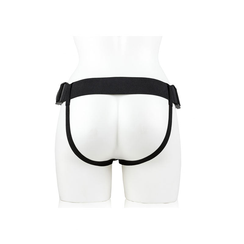REALROCK Hollow Strapon with Balls - 23 cm  -  23 cm Hollow Strap-On