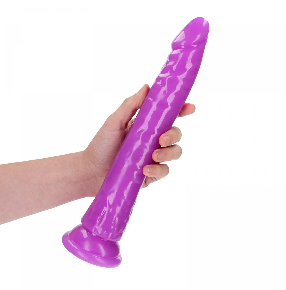 REALROCK 29 cm Slim Glow in the Dark Neon -  - Glow in Dark  29 cm (11'') Dong