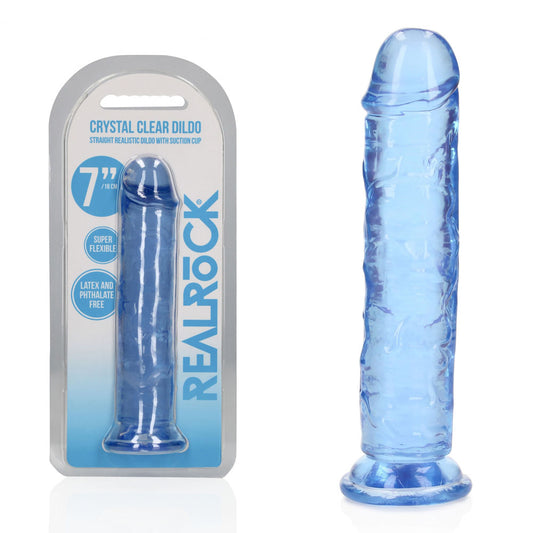 REALROCK 18 cm Straight Dildo -  -  18 cm (7'') Dong