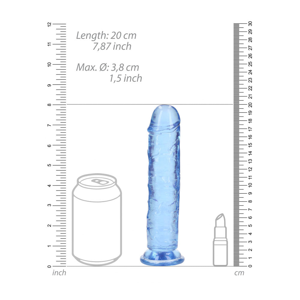 REALROCK 18 cm Straight Dildo -  -  18 cm (7'') Dong
