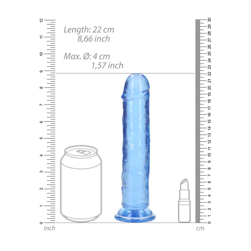 REALROCK 20 cm Straight Dildo -  -  20 cm (8'') Dong