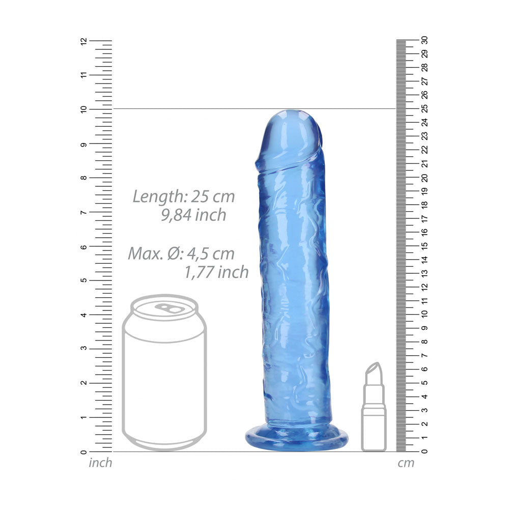 REALROCK 25 cm Straight Dildo -  -  25 cm (10'') Dong