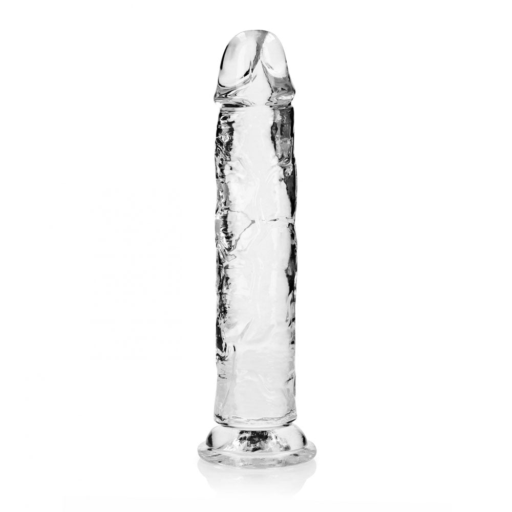 REALROCK 28 cm Straight Dildo - Transparent -  28 cm (10'') Dong