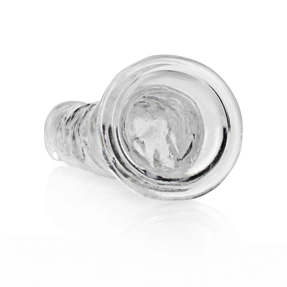 REALROCK 28 cm Straight Dildo - Transparent -  28 cm (10'') Dong