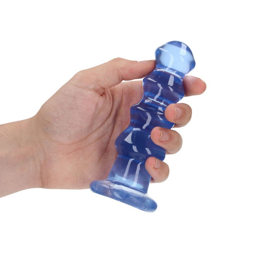 REALROCK 14 cm Curvy Anal Plug -  -  14 cm (4.5'') Butt Plug