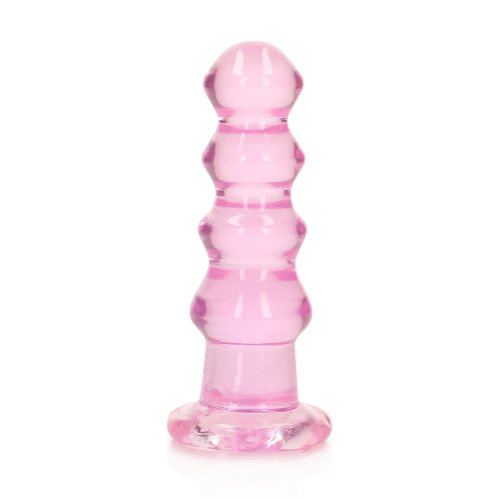REALROCK 14 cm Curvy Anal Plug -  -  14 cm (4.5'') Butt Plug