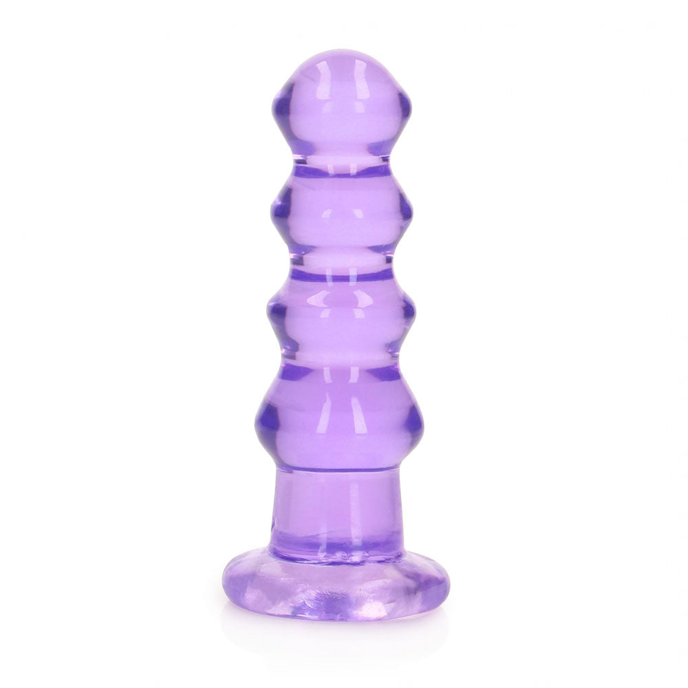 REALROCK 14 cm Curvy Anal Plug -  -  14 cm (4.5'') Butt Plug