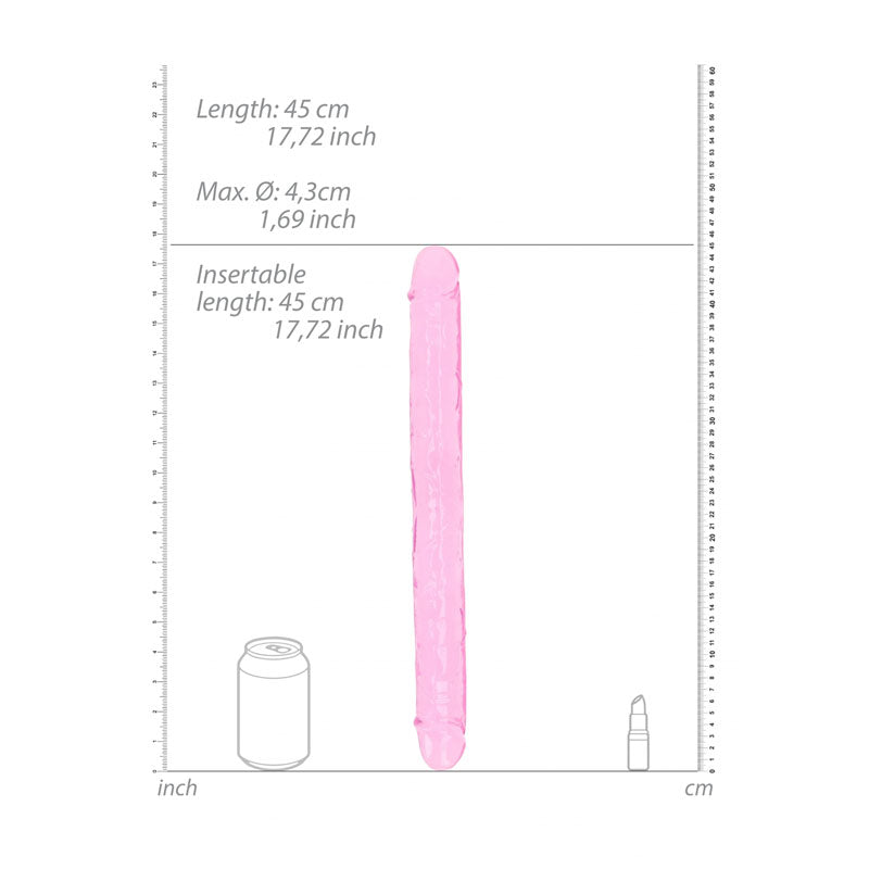 REALROCK 45 cm Double Dong -  -  45 cm (18'') Double Dong