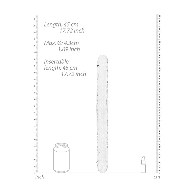 REALROCK 45 cm Double Dong -  -  45 cm (18'') Double Dong