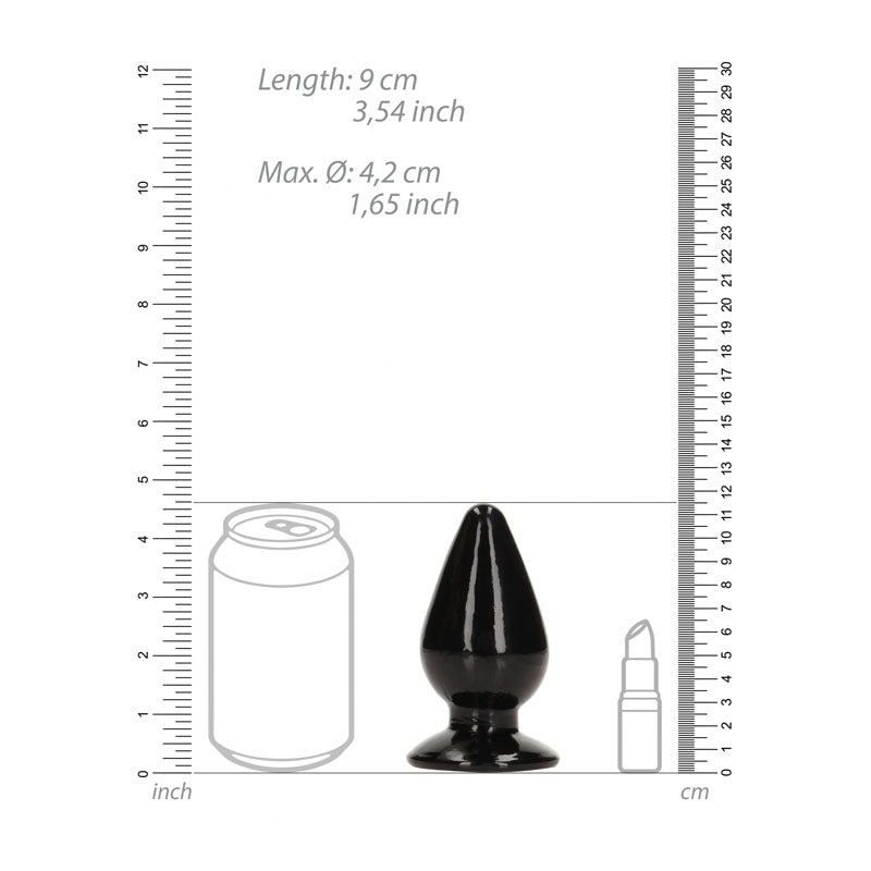 REALROCK 11.5 cm Anal Plug -  -  11.5 cm (4.5'') Butt Plug
