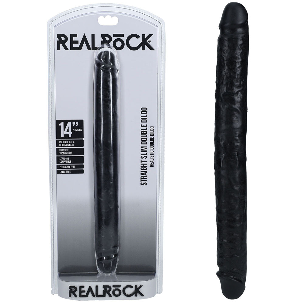 REALROCK 35cm Slim Double Dildo -  -  35 cm (14'') Double Dong