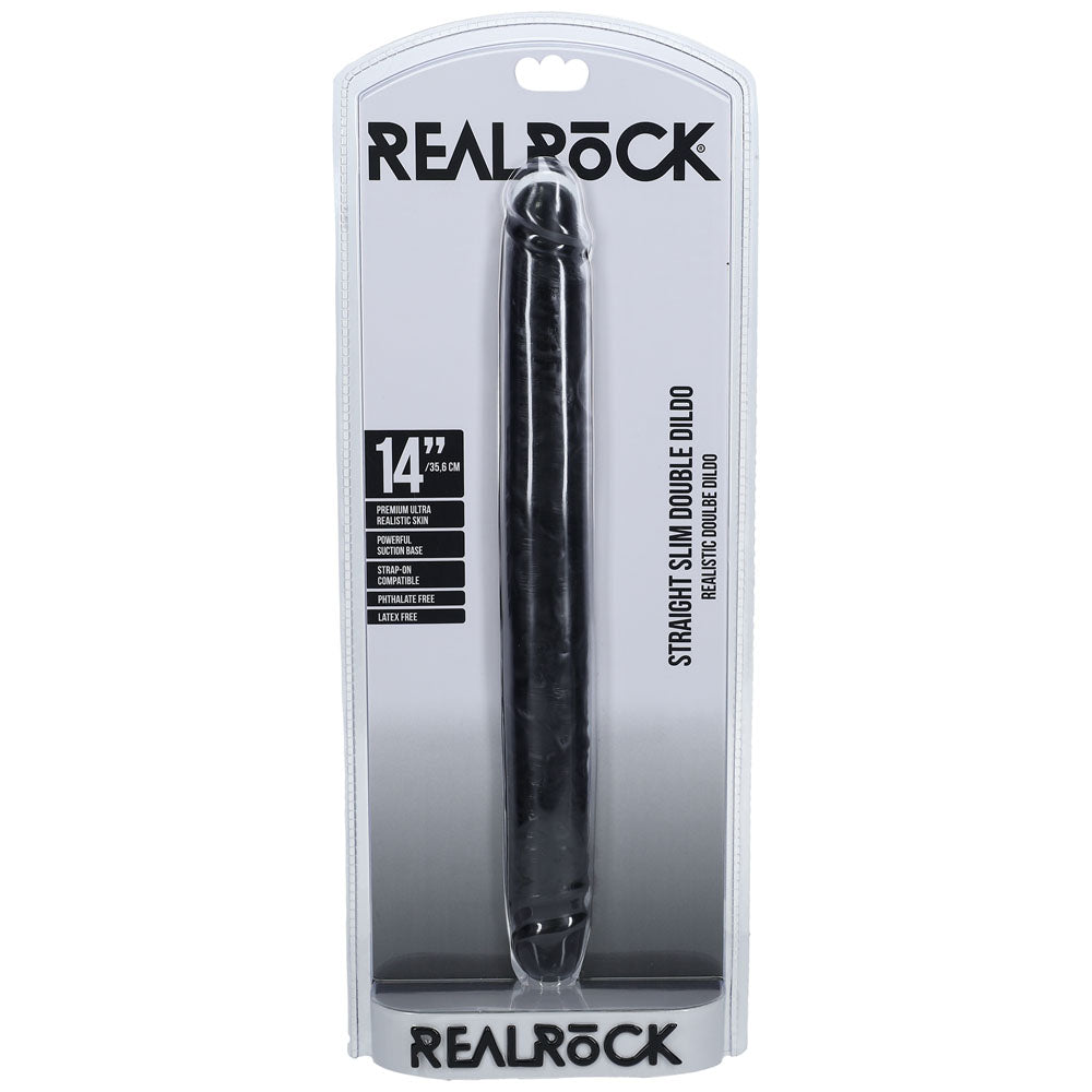 REALROCK 35cm Slim Double Dildo -  -  35 cm (14'') Double Dong