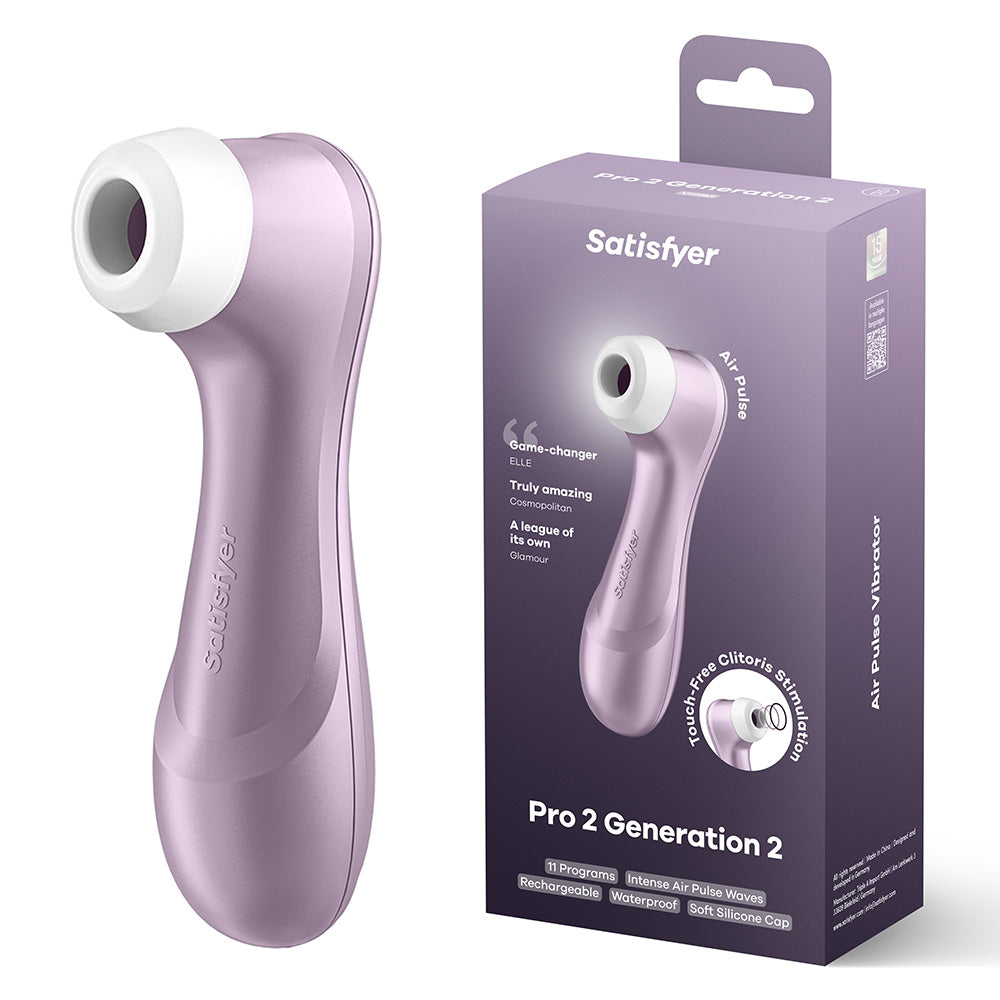 Satisfyer Pro 2 -  - Touch-Free USB-C Rechargeable Clitoral Stimulator
