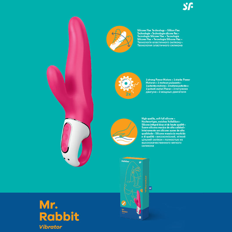 Satisfyer Vibes - Mister Rabbit -  USB Rechargeable Rabbit Vibrator