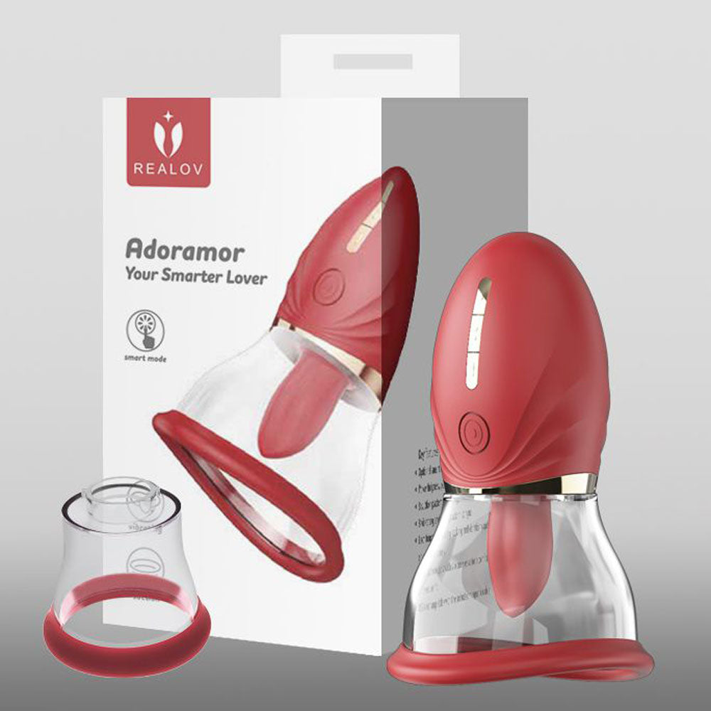LuvPump Adoramor -  USB Rechargeable Licking & Sucking Ladies Pump