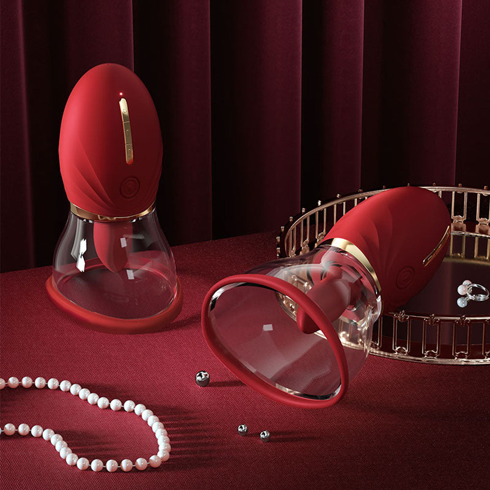 LuvPump Adoramor -  USB Rechargeable Licking & Sucking Ladies Pump