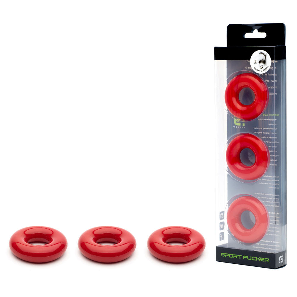 Sport Fucker Rubber Cockring -  Cock Ring