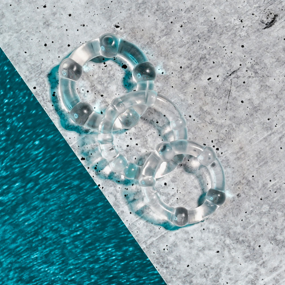 Selopa ERECTION RINGS -  Cock Rings - Set of 3