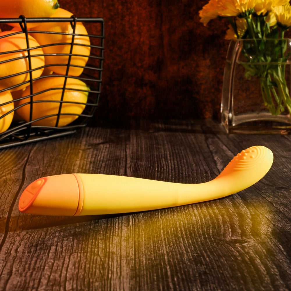 Selopa LEMON SQUEEZE -  18.4 cm USB Rechargeable Vibrator