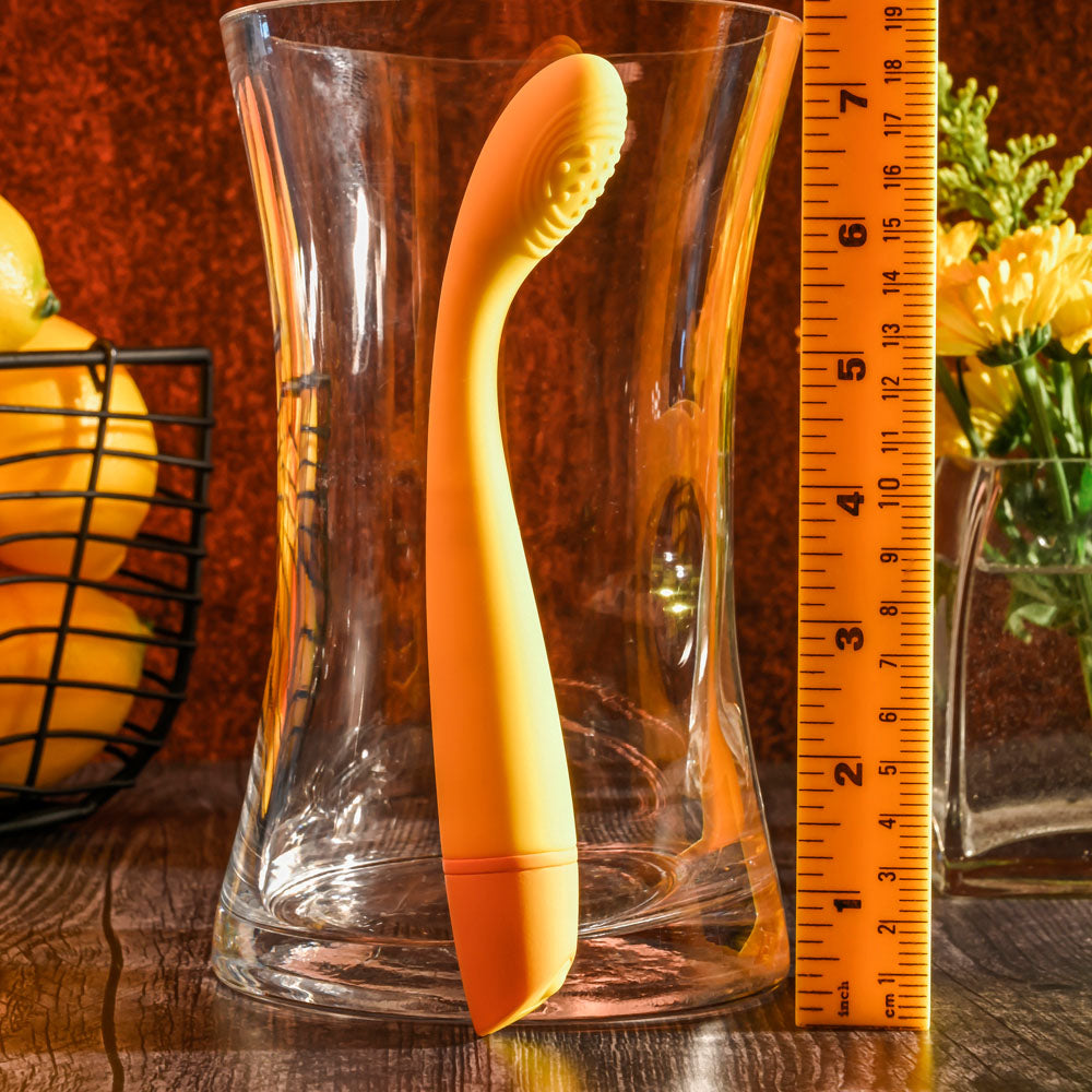 Selopa LEMON SQUEEZE -  18.4 cm USB Rechargeable Vibrator