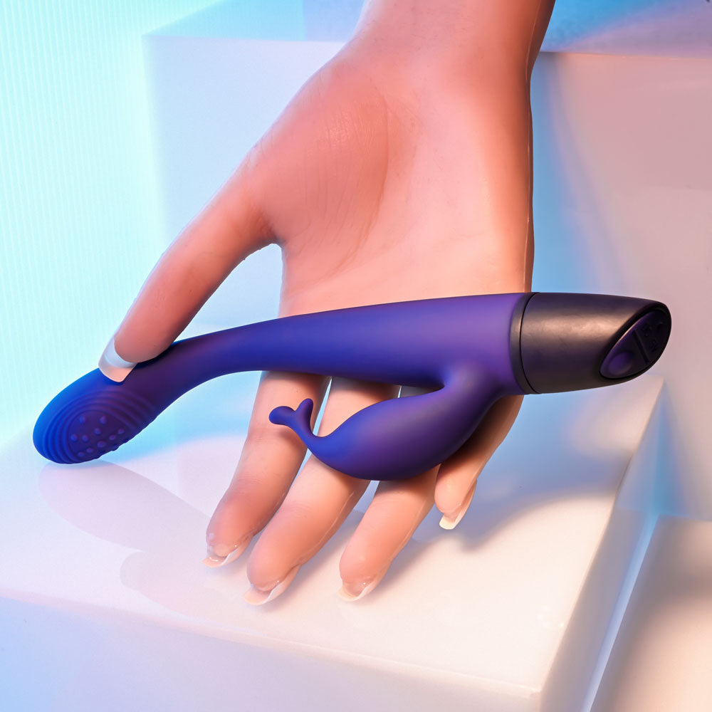 Selopa PLUM PASSION -  18.3 cm USB Rechargeable Rabbit Vibrator