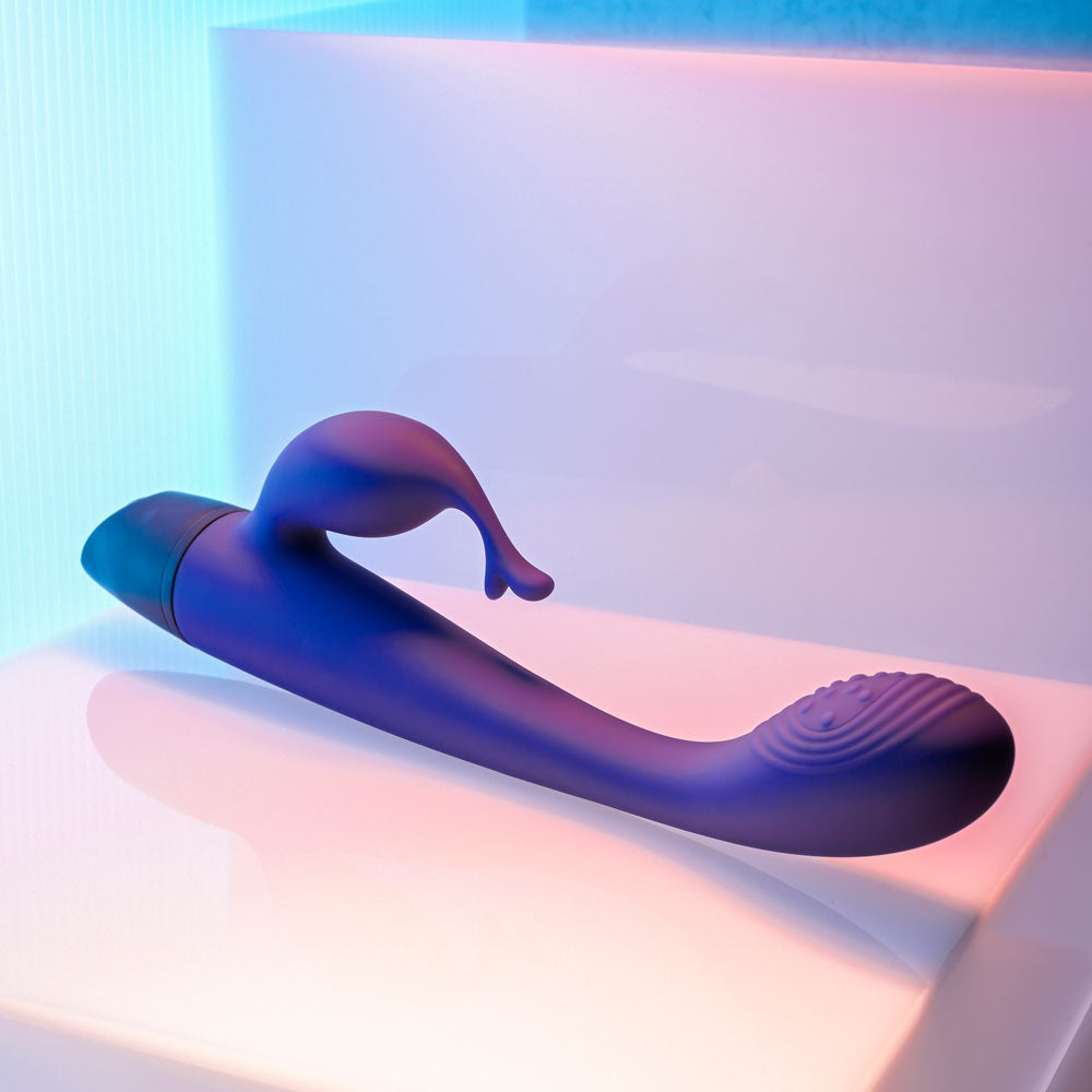 Selopa PLUM PASSION -  18.3 cm USB Rechargeable Rabbit Vibrator