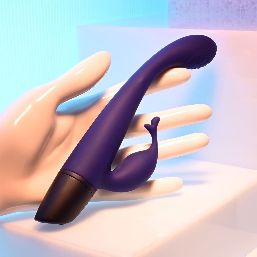 Selopa PLUM PASSION -  18.3 cm USB Rechargeable Rabbit Vibrator