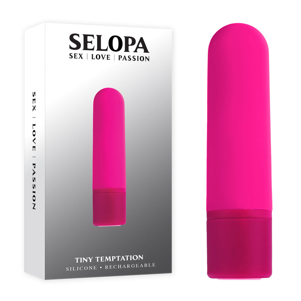 Selopa TINY TEMPTATION -  9.2 cm USB Rechargeable Bullet