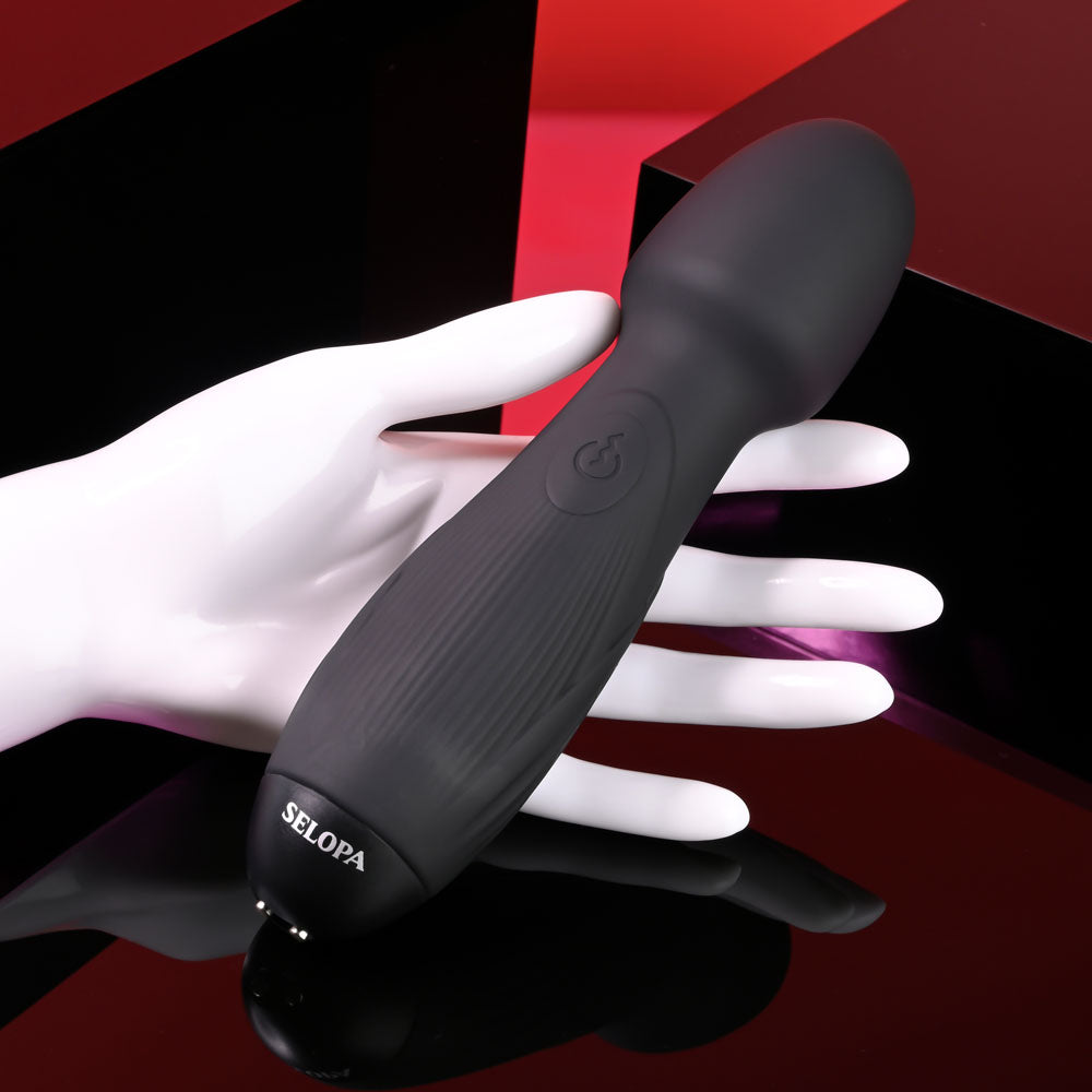 Selopa POWER TRIP -  18.8 cm USB Rechargeable Massage Wand