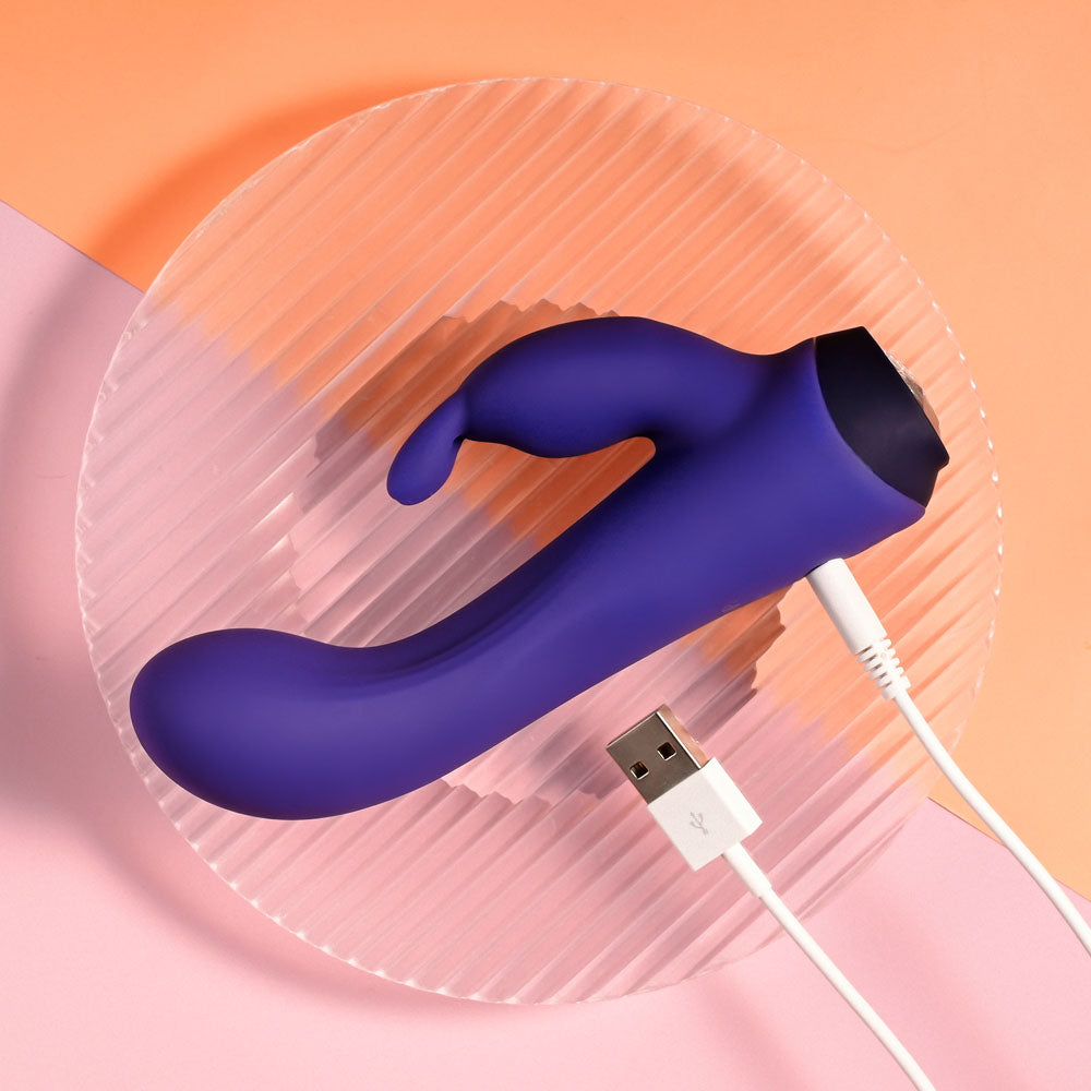 Selopa PLUM JOB -  13.5 cm USB Rechargeable Rabbit Vibrator