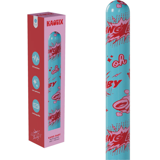 S-LINE Kaotix Bang Baby -  17.8 cm USB Rechargeable Vibrator