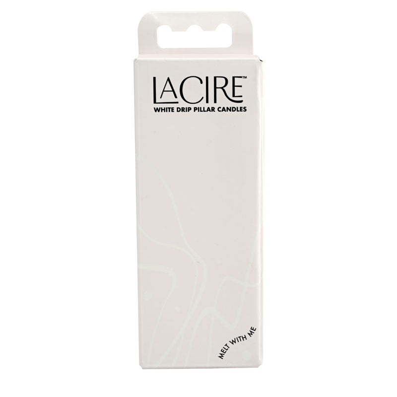 LaCire Drip Pillar Candles -  -  Drip Candles - Set of 3