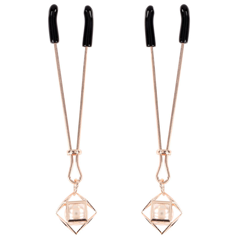 Sex & Mischief Brat Pearl Nipple Clips -  - Set of 2