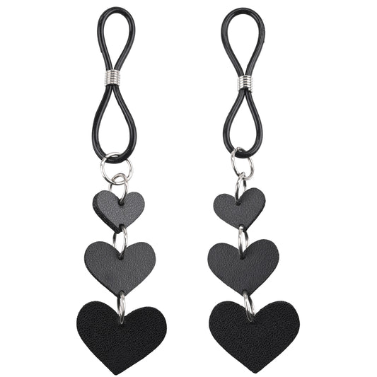 Sex & Mischief Heart Nipple Ties -  Nipple Restraints - Set of 2