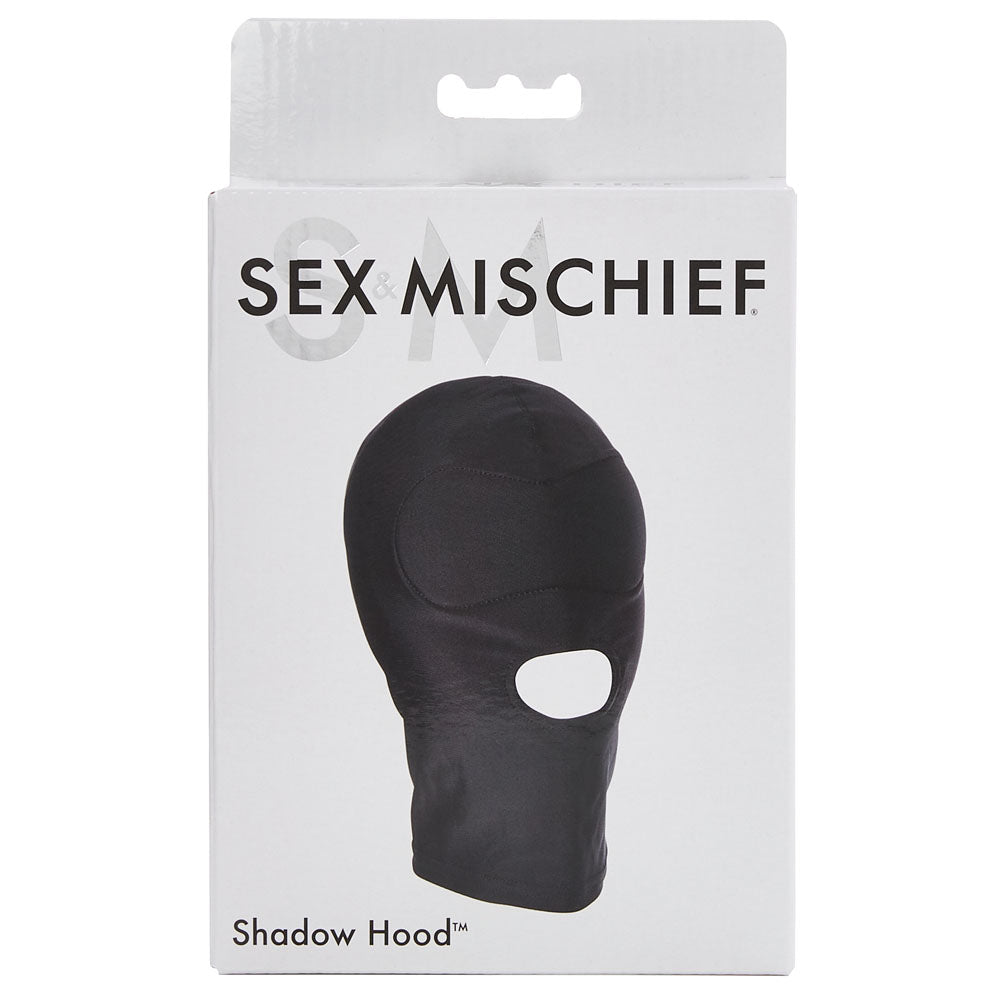 Sex & Mischief Shadow Hood -  Hood with Mouth Opening