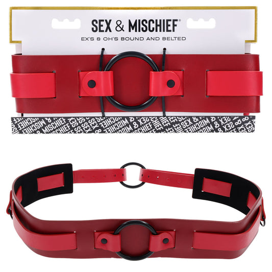 S&M Exs & Ohs Bound and Belted -  Bondage Belt