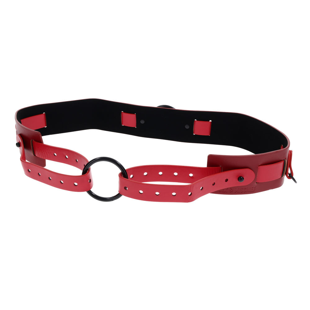 S&M Exs & Ohs Bound and Belted -  Bondage Belt