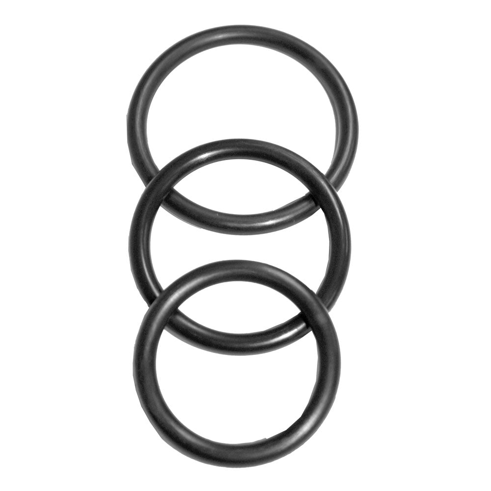 Sex & Mischief Nitrile Cock Ring 3 Pack -  Cock Rings - Set of 3 Sizes