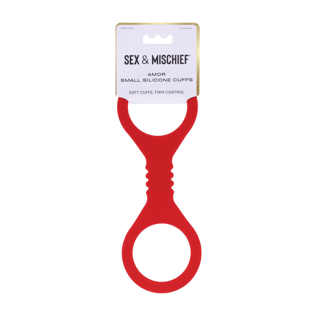 Sex & Mischief Amor Small Silicone Cuffs -  Small Restraints