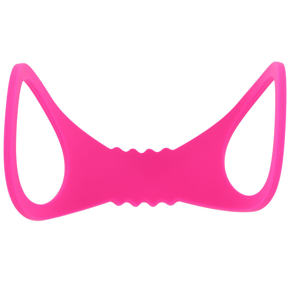 Sex & Mischief Large Hot  Silicone Cuffs - Hot  Large Restraints