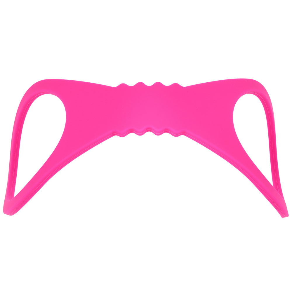 Sex & Mischief Large Hot  Silicone Cuffs - Hot  Large Restraints