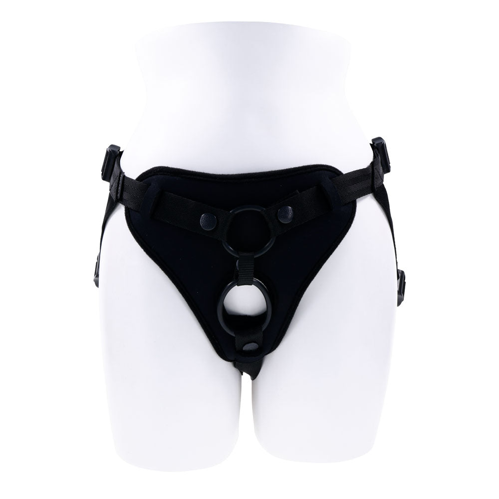 SPORTSHEETS Dual Desires Strap On -  Adjustable Strap-On Harness (No Probe Included)