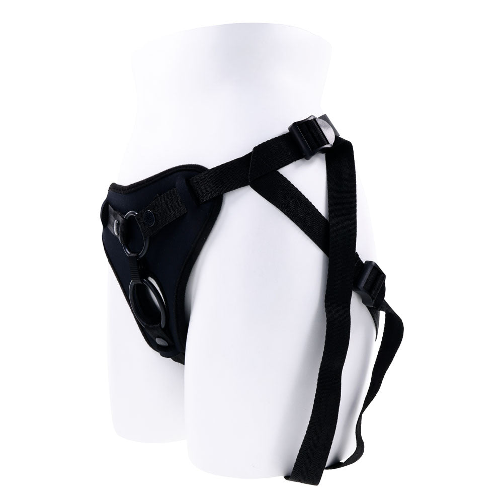 SPORTSHEETS Dual Desires Strap On -  Adjustable Strap-On Harness (No Probe Included)