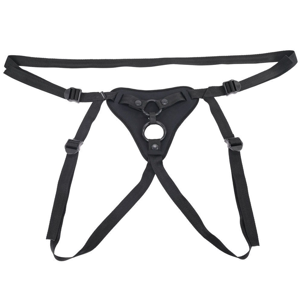 SPORTSHEETS Dual Desires Strap On -  Adjustable Strap-On Harness (No Probe Included)