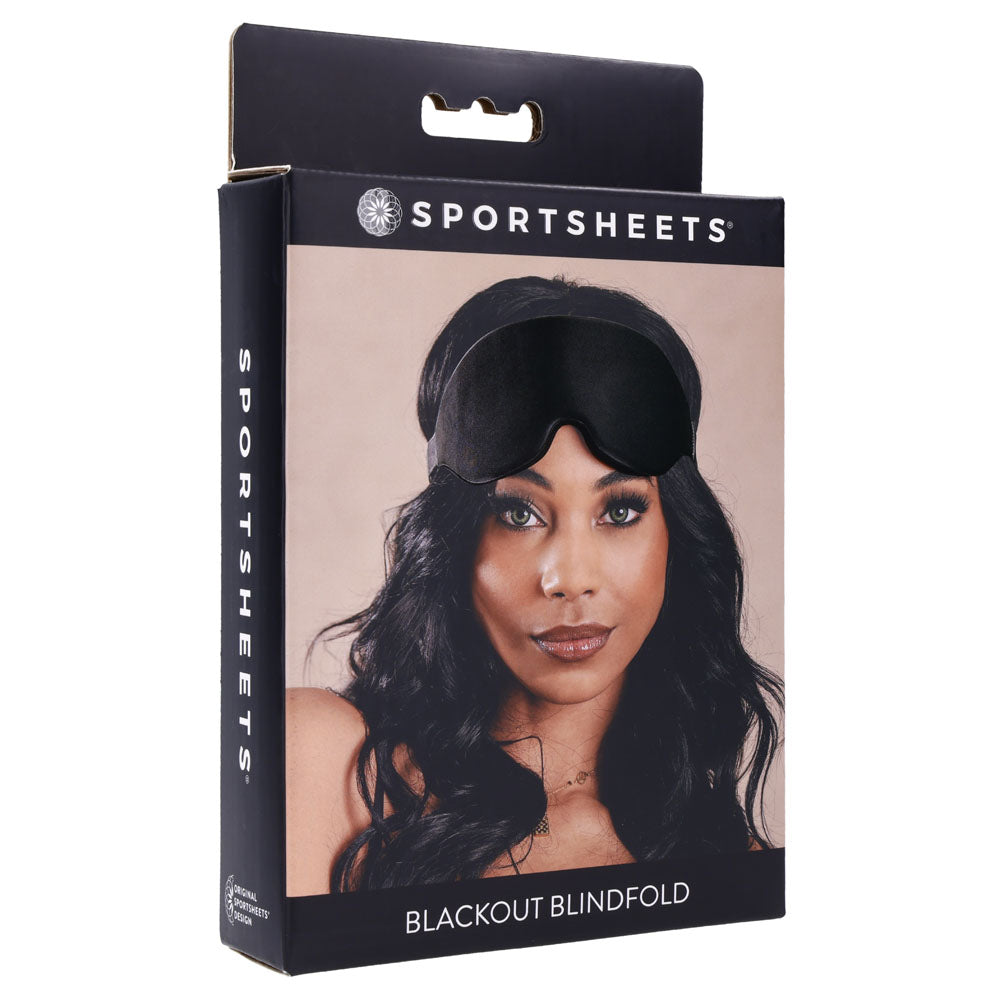 SPORTSHEETS Blackout Blindfold -  Eye Mask